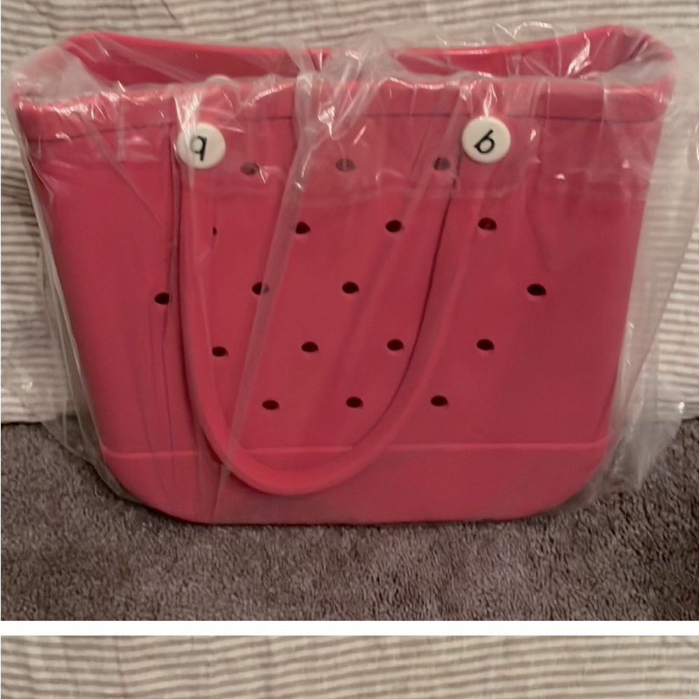 Large Bogg Style Bag Tote in Pink